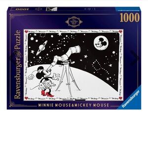 New Ravensburger Black and White Minnie & Mickey Mouse Puzzle